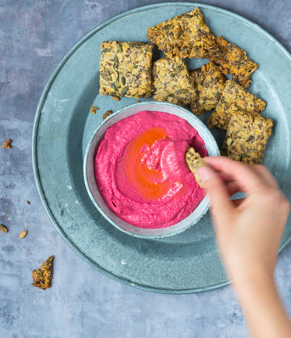 rødbedehummus rødbedehummus