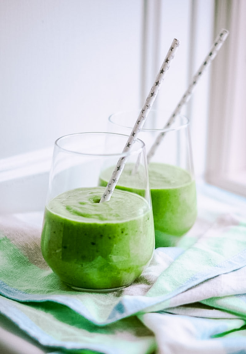 Greenie - den bedste opskrift på grøn smoothie - smoothie