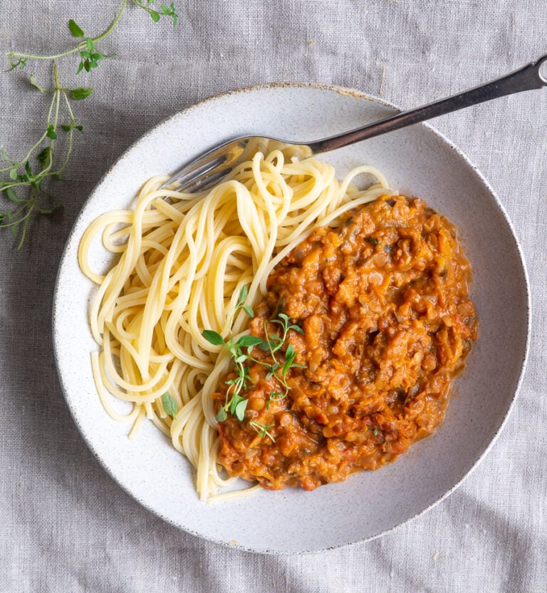 Vegetar bolognese