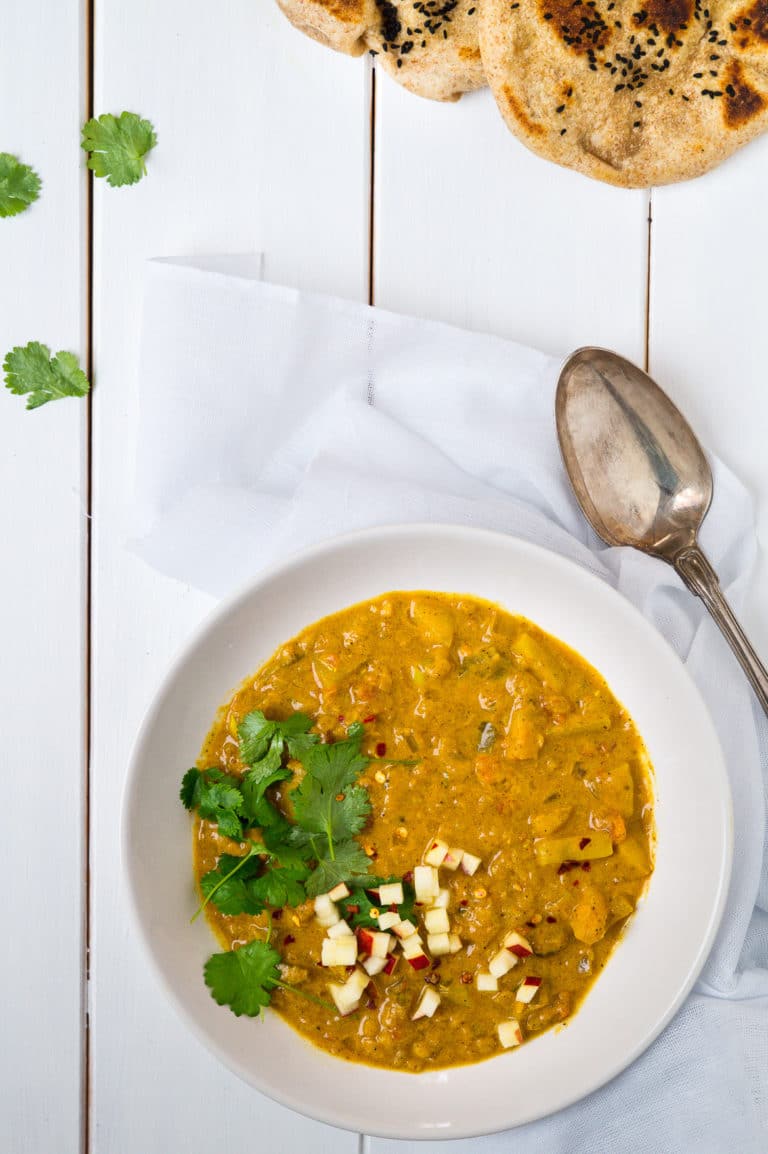 Mulligatawny - vegetarisk indisk suppe- få opskriften her - Stinna