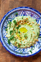 Hummus med dild og feta