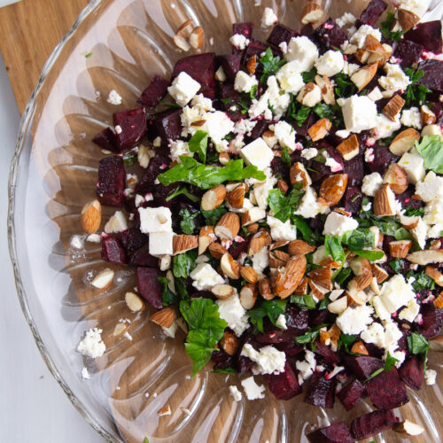 Rødbedesalat med feta