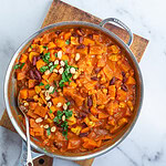 Sød kartoffel curry
