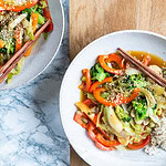 Vegetarisk stir fry