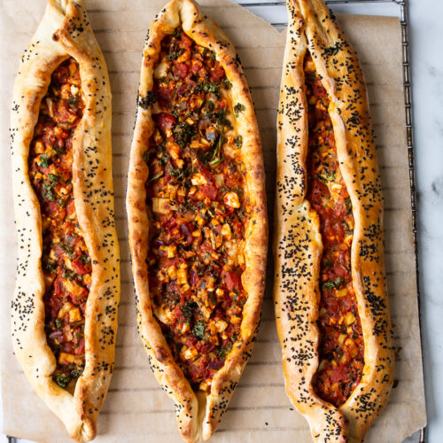 Vegetarisk pide