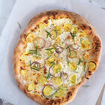 Hvid pizza