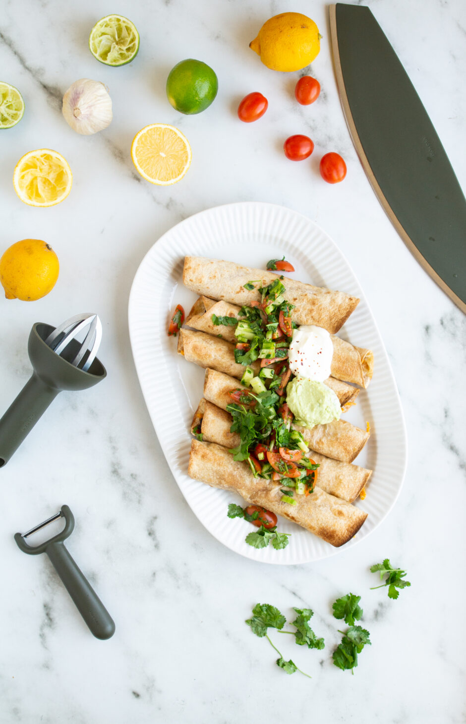 Vegetarisk taquitos