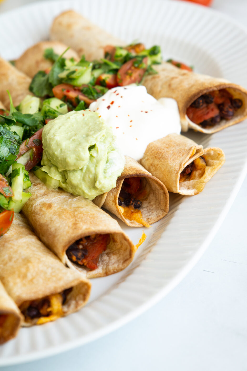 Vegetarisk taquitos