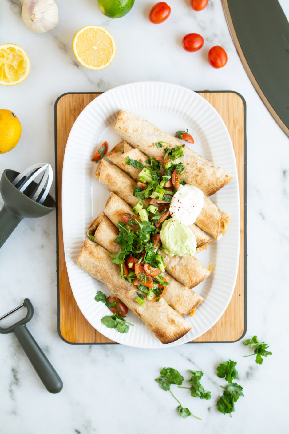 Vegetarisk taquitos