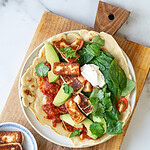 Vegetarisk tortillas