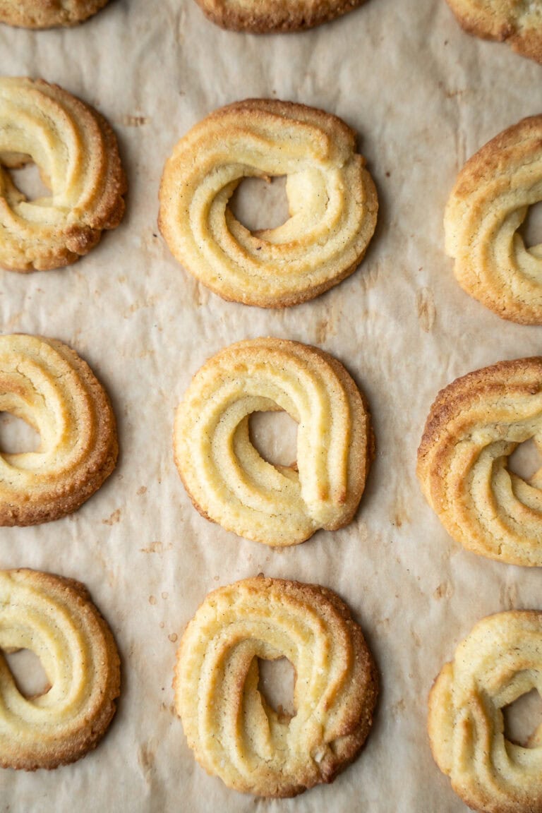 Vaniljekranse med sprøjtepose