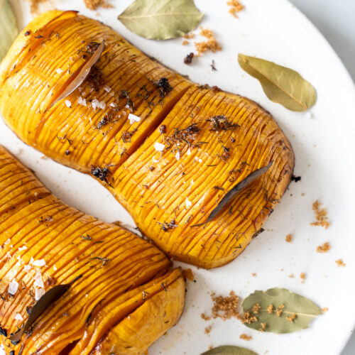 Hasselback butternut squash