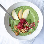 Grøn smoothie bowl