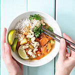 Vegetarisk massaman curry