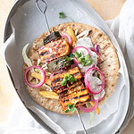 Vegetarisk souvlaki