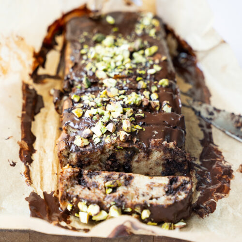 Bananbrød med hytteost