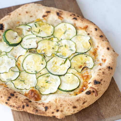 Pizza med squash
