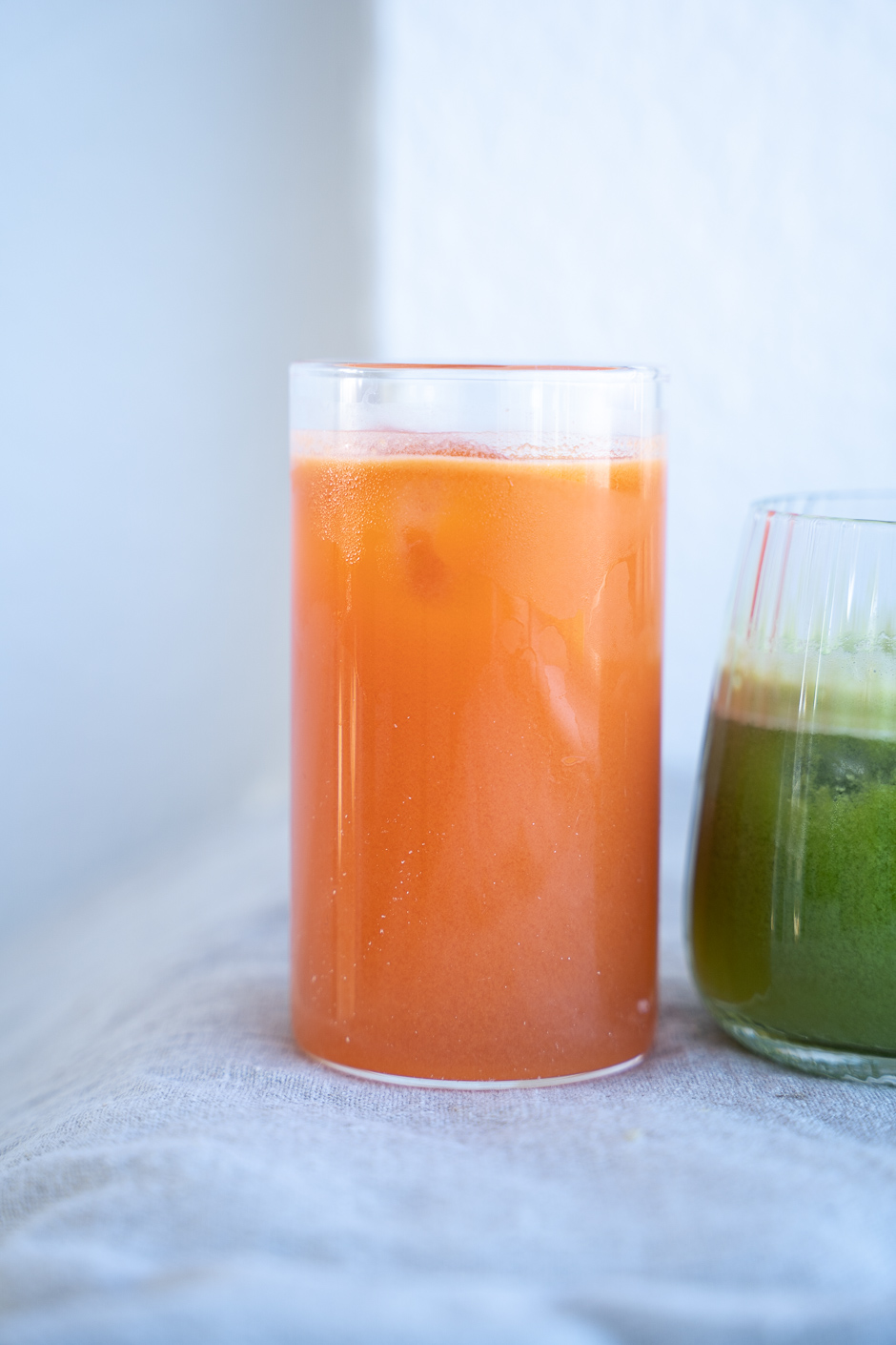 Juice med gulerødder