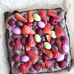 Påske brownie