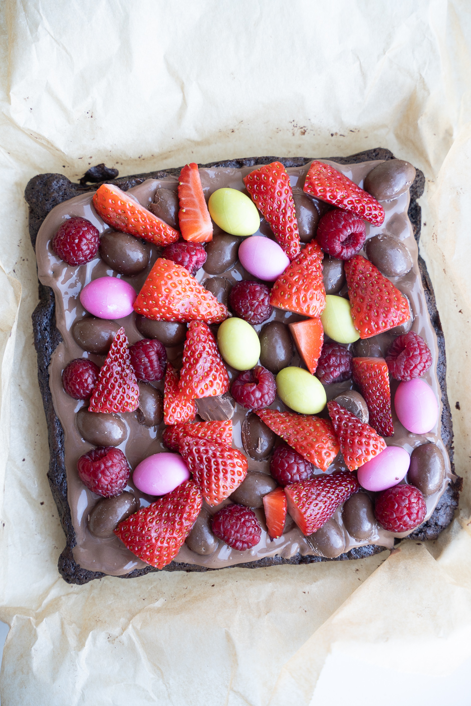 Påske brownie