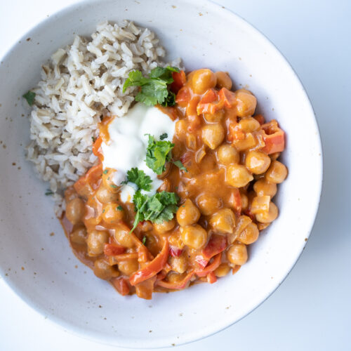 Vegetarisk peberfrugtgryde