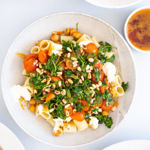 Vegetarisk tyrkisk pasta