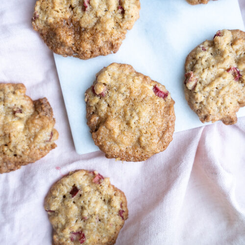Rabarber cookies
