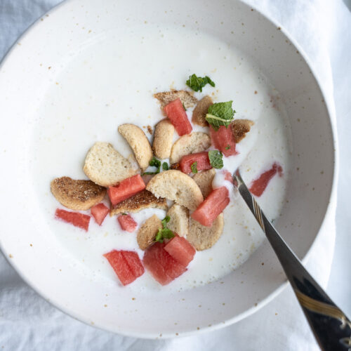Koldskål med 2 ingredienser