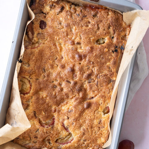 blommekage med mandler