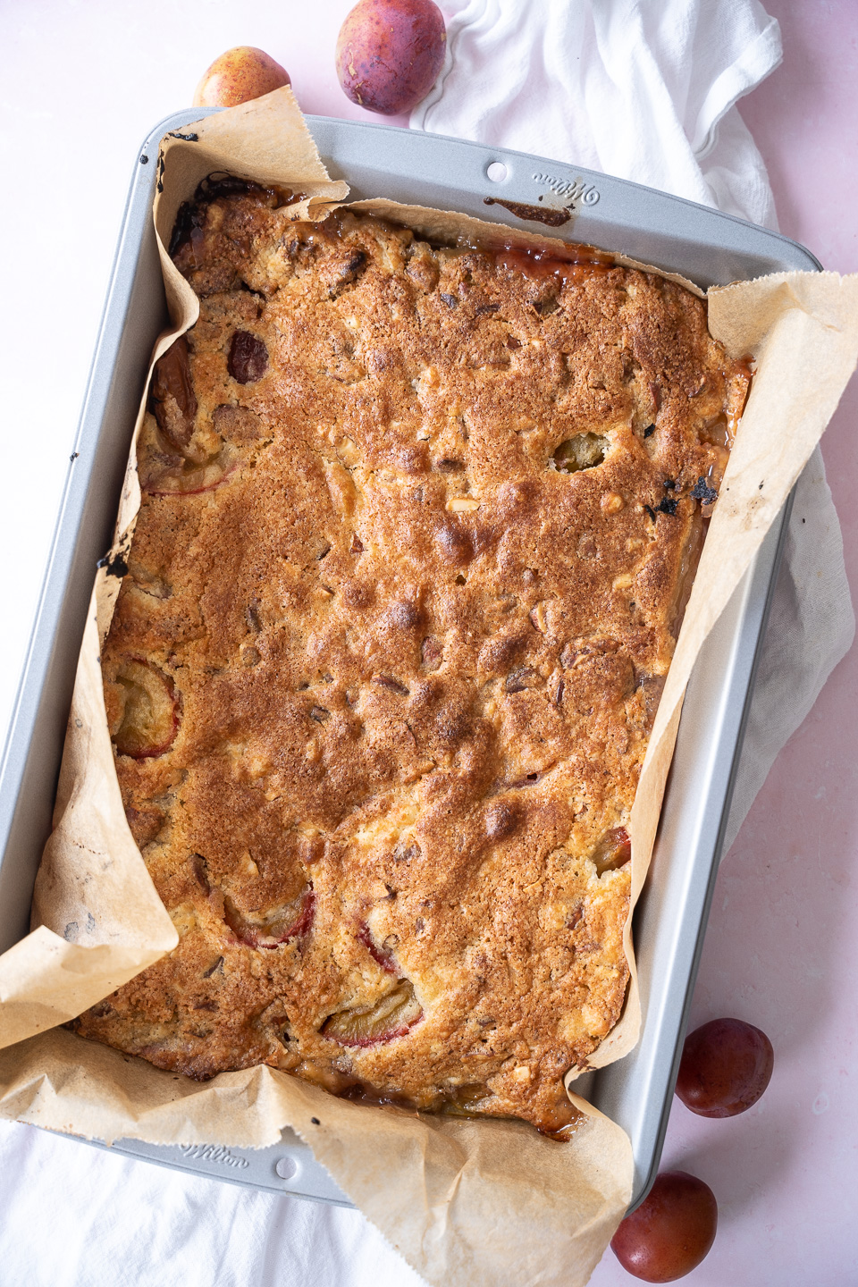 blommekage med mandler