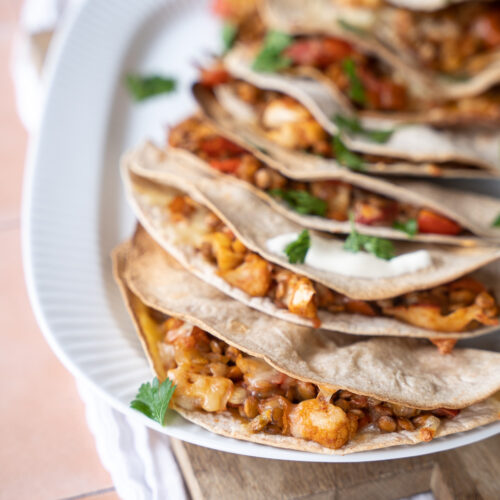 Tortillas med blomkål