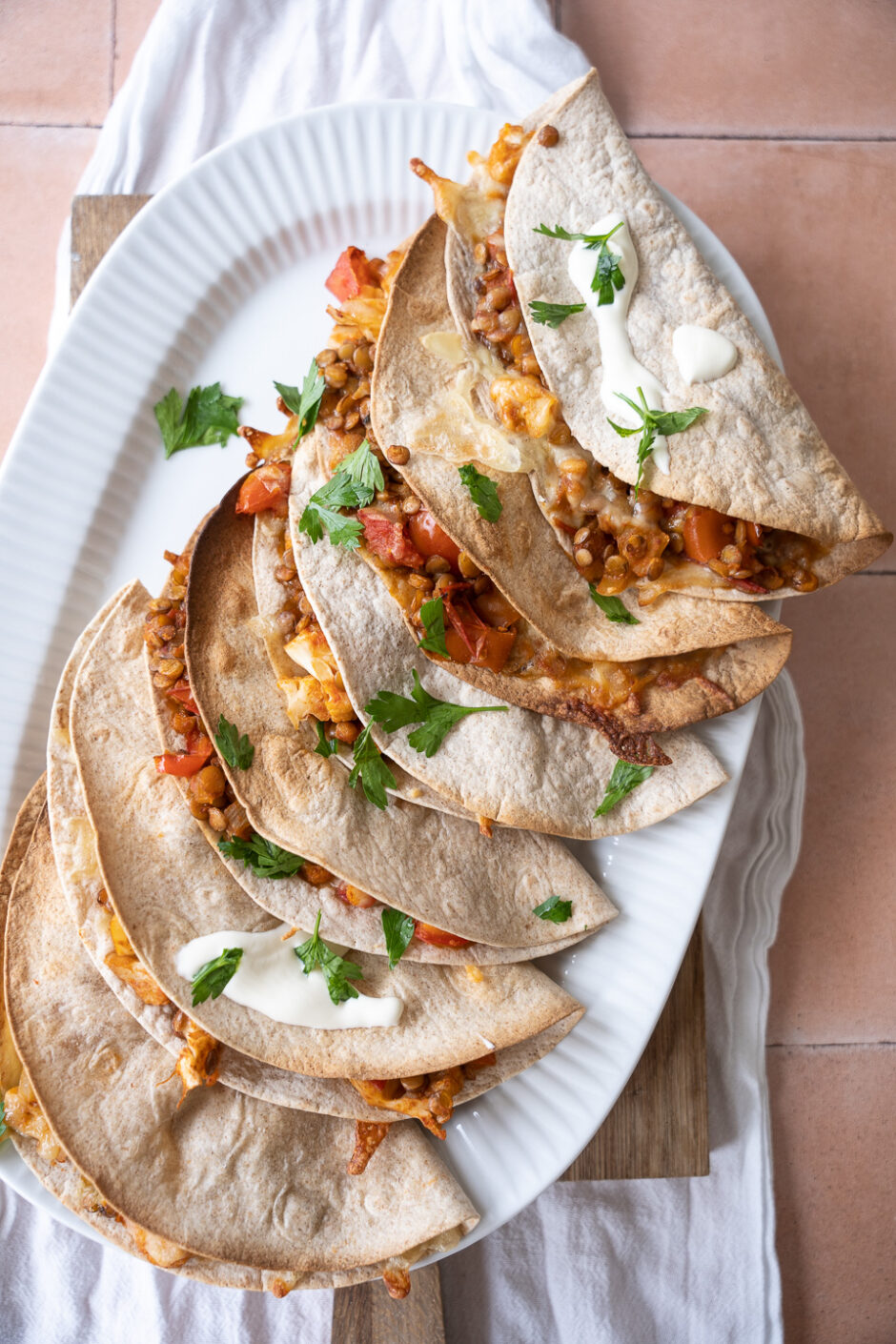 Tortillas med blomkål