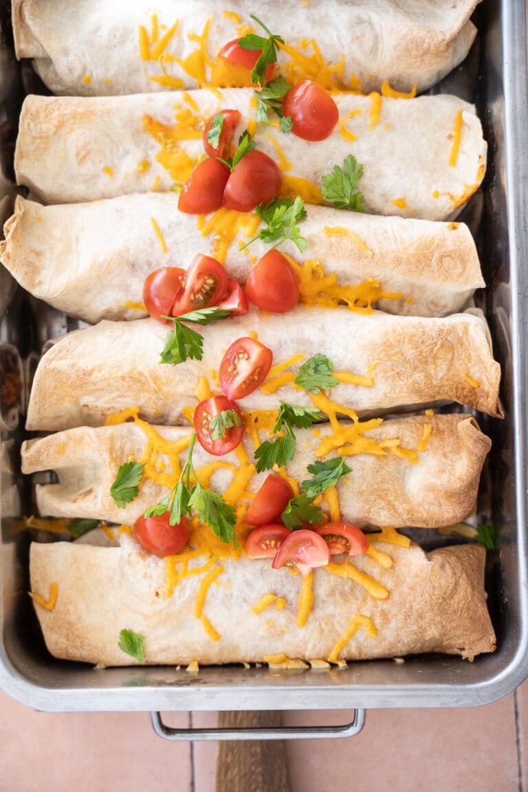 Taquitos med tofu