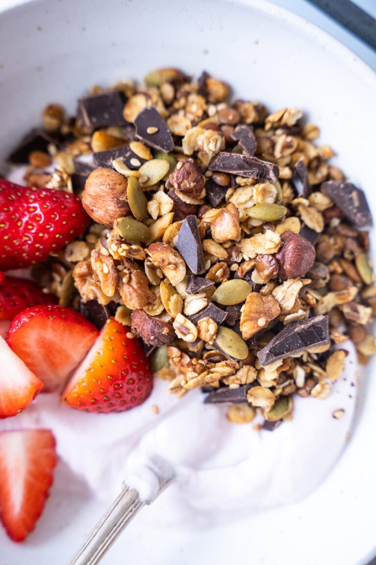 Granola med linser