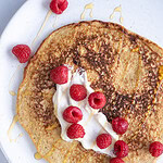 Protein pandekage med hytteost