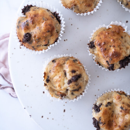 Proteinmuffins med hytteost