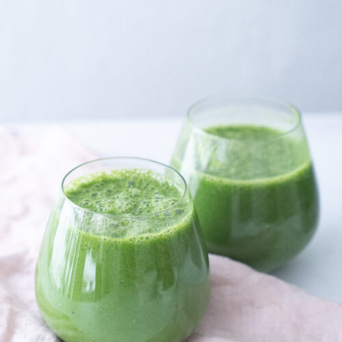 Smoothie med kiwi og mynte