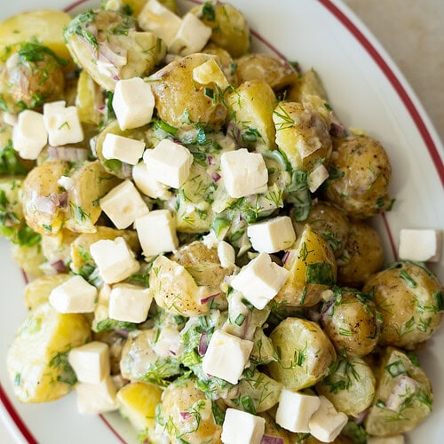varm kartoffelsalat