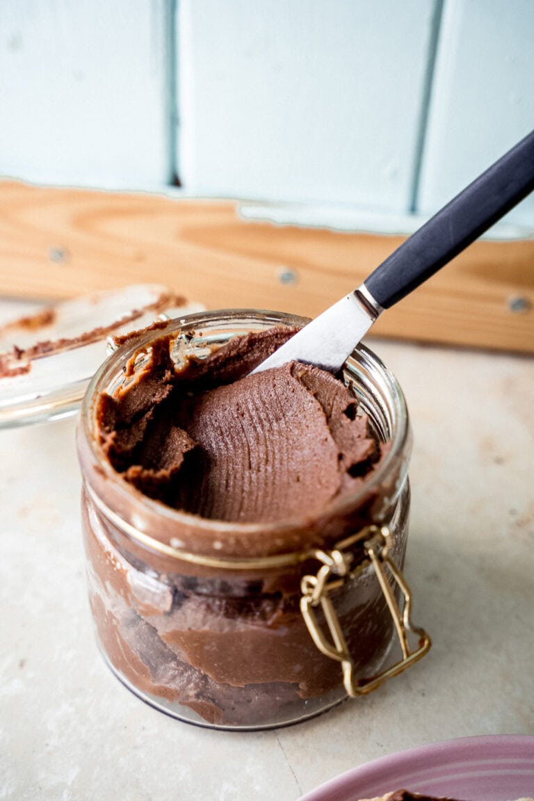 Nutella med hytteost