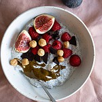 chiagrød med kefir