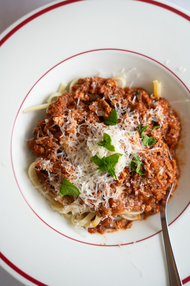 tofu bolognese
